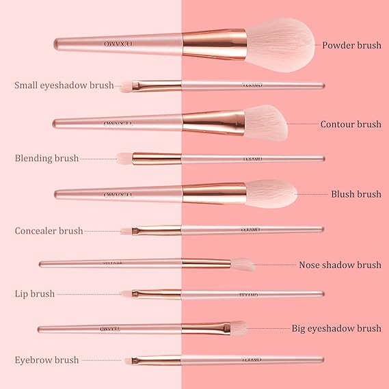 Sweet Beauty 07 PCs Makeup Brush Set, Complete Brush Kit for Professional and Beginner (Random Color)