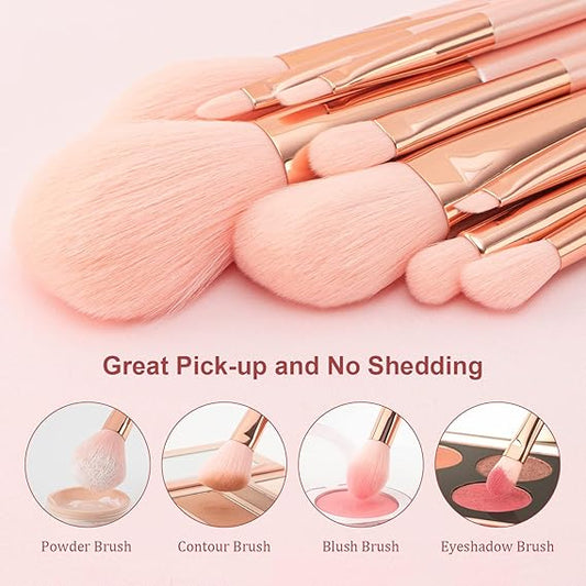 Sweet Beauty 07 PCs Makeup Brush Set, Complete Brush Kit for Professional and Beginner (Random Color)