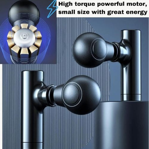 Rechargeable Facial Gun Massager – Compact Skincare Device