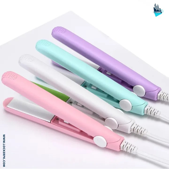 Mini Hair Straightener – Lightweight & Portable Travel Styling Tool.